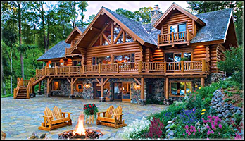 [atheist log cabin]